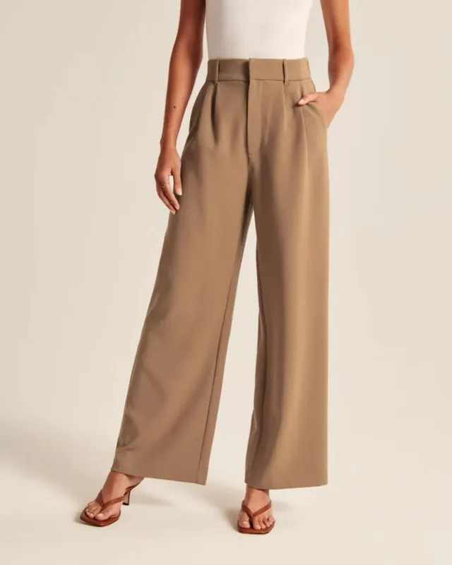 Women's Daily Simple Style Solid Color Full Length Pocket Casual Pants