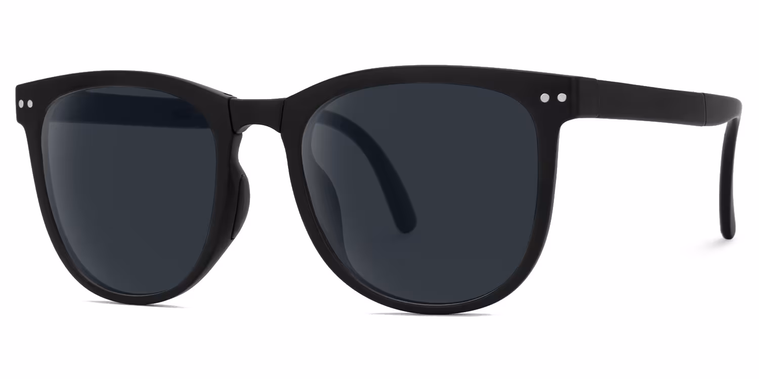 Sleek Black Square Sunglasses with Foldable Temples for Ultimate Convenience